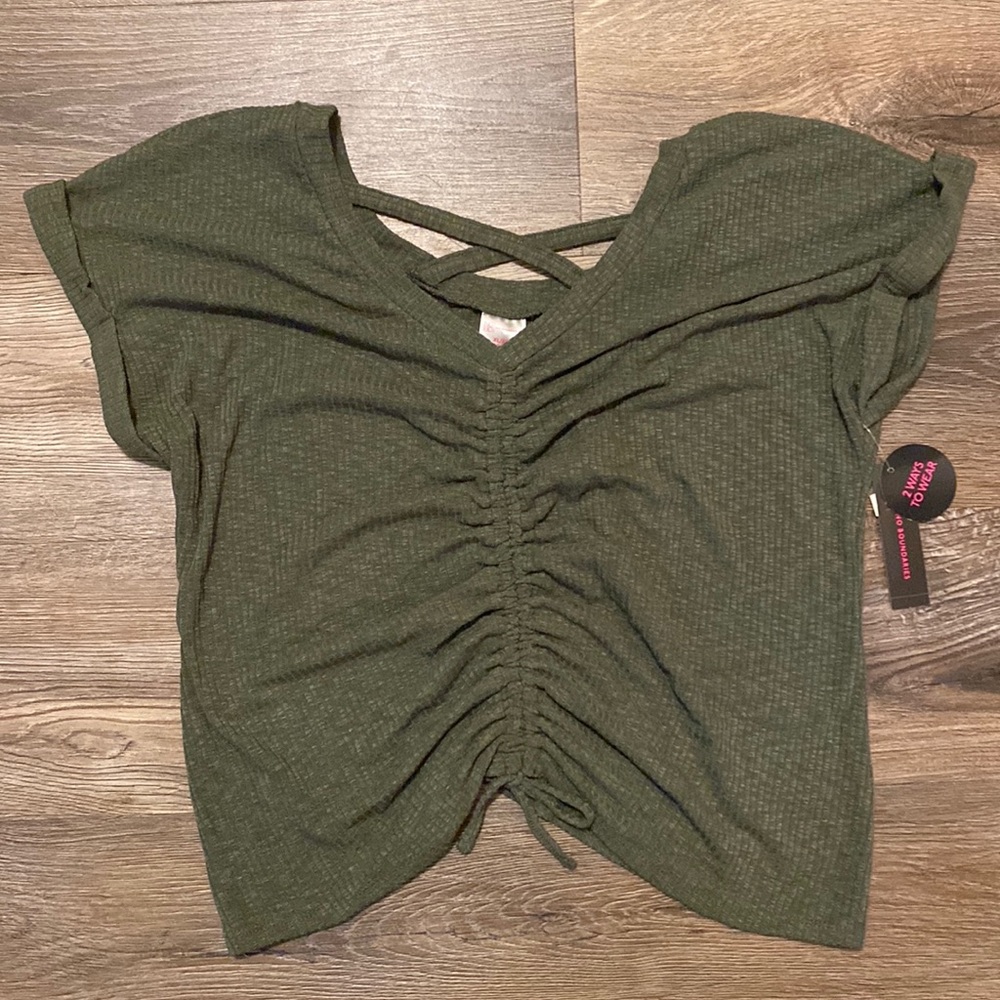 Ruched Front Top